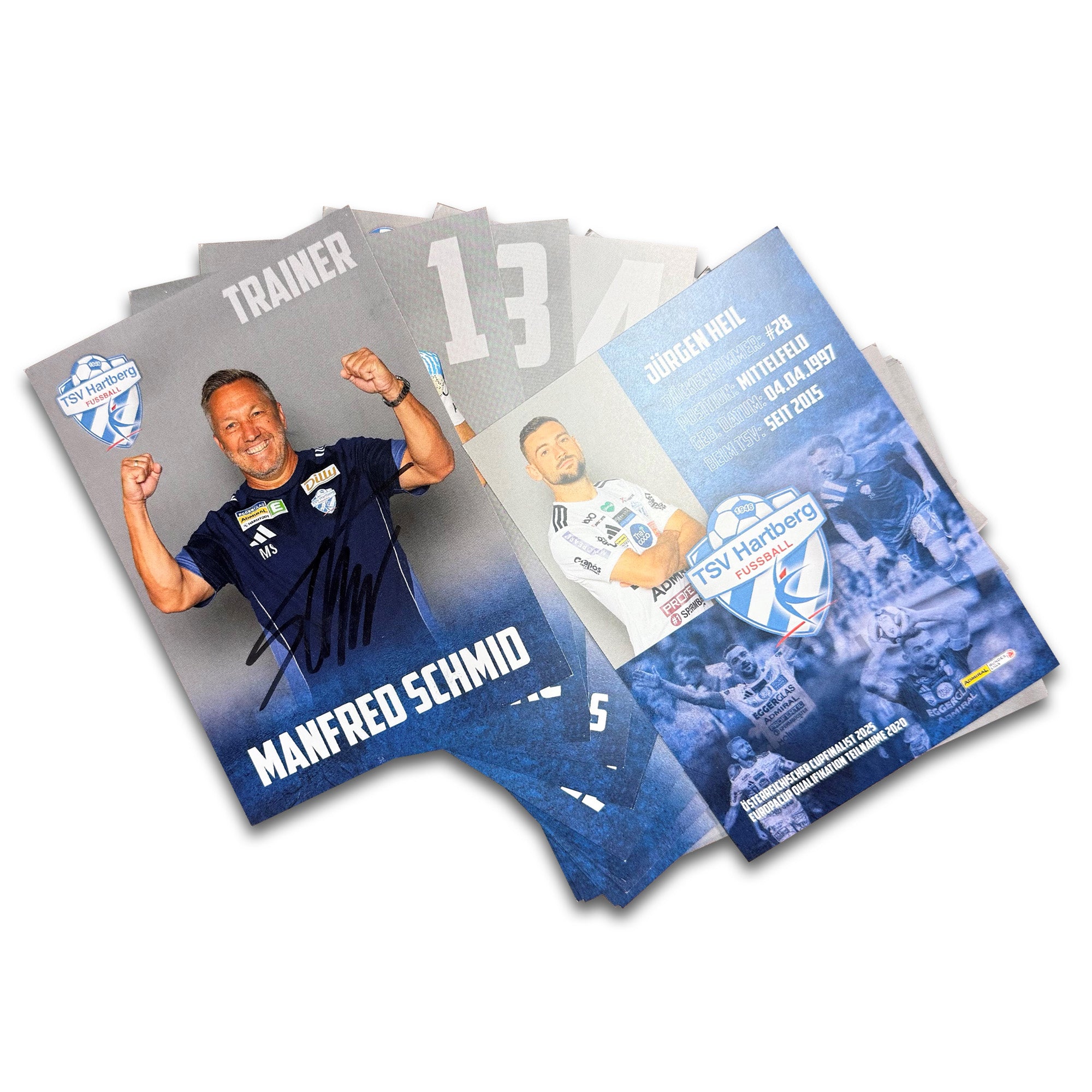 Autogrammkarten Saison 25/26