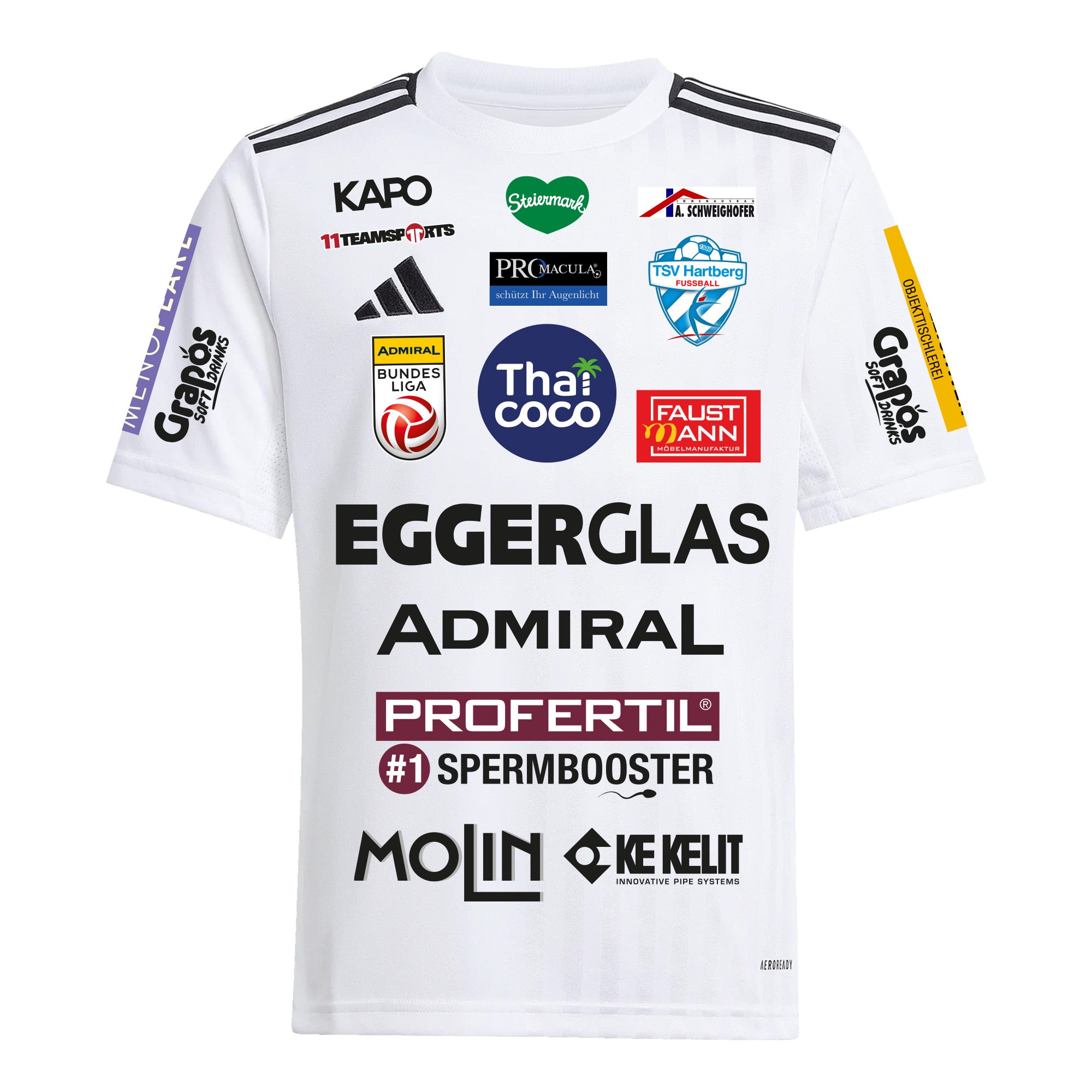 TSV Hartberg Auswärts-Trikot 2025/26 Kinder (Sport)