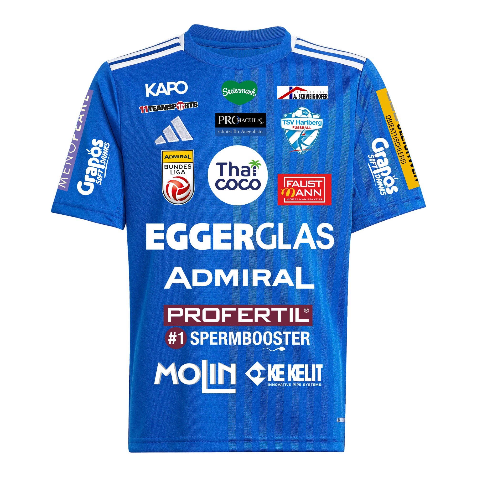 TSV Hartberg Heim-Trikot 2025/26 Kinder (Sport)